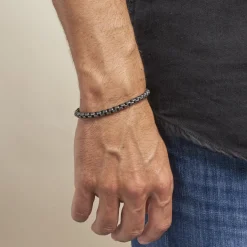 Bracelet Emrick Acier Gris