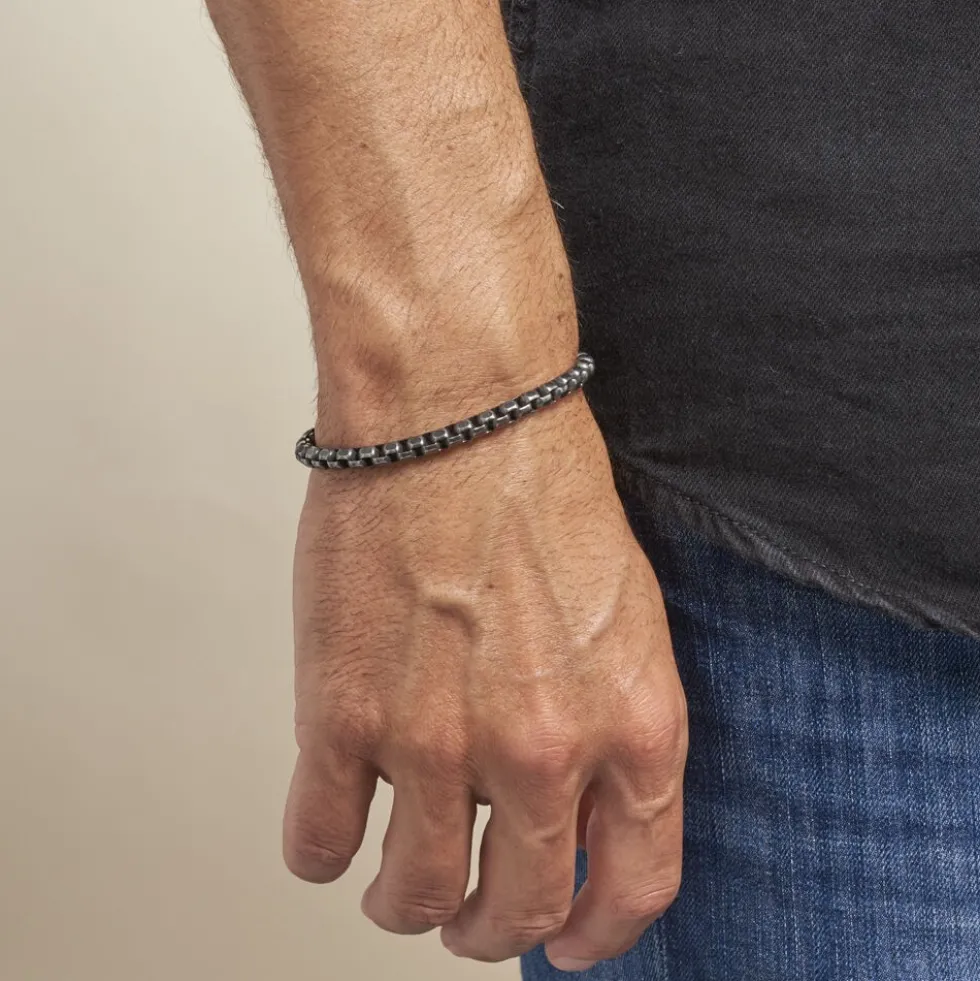Bracelet Emrick Acier Gris