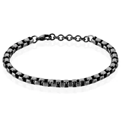 Bracelet Emrick Acier Gris