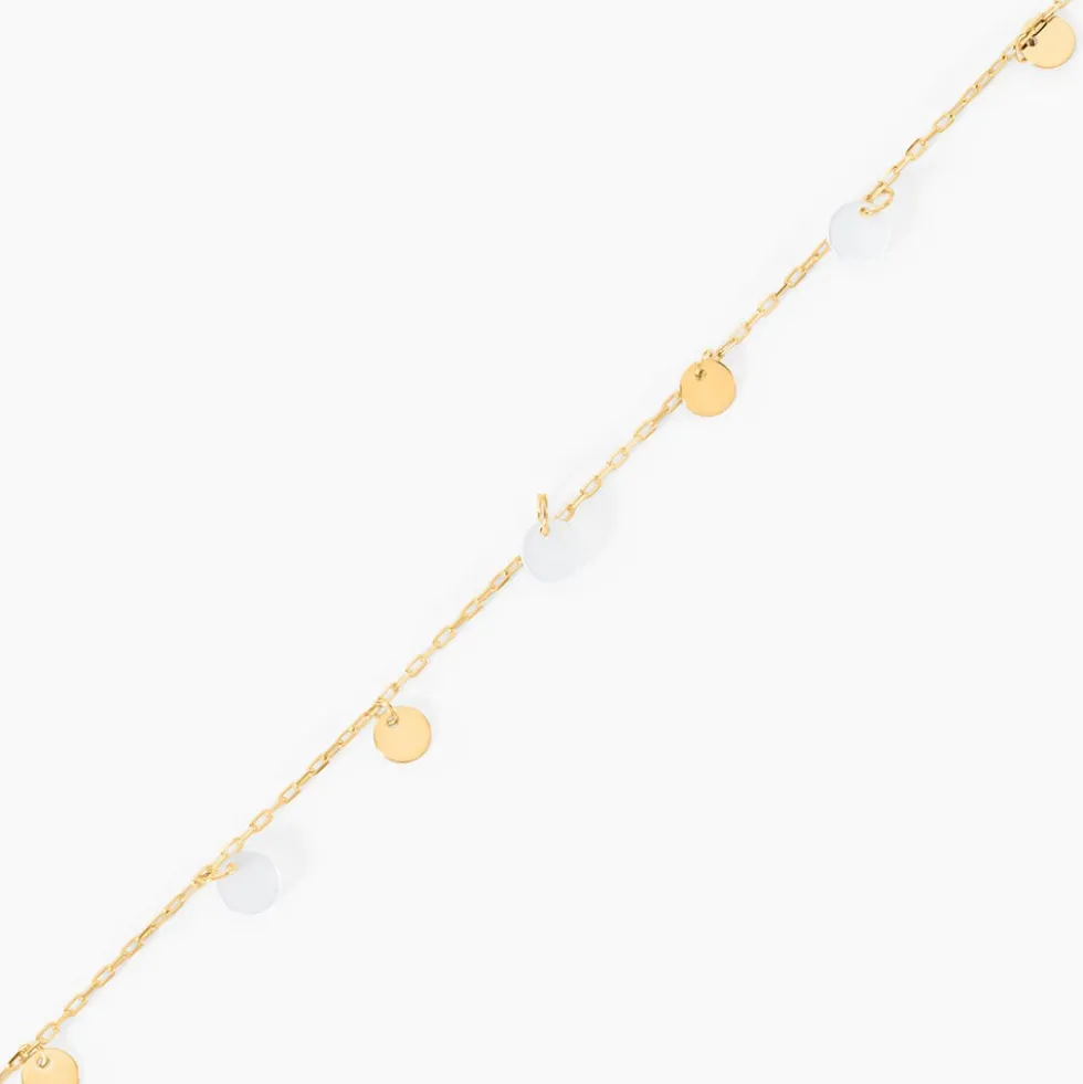 Bracelet Epurea Or Jaune Nacre