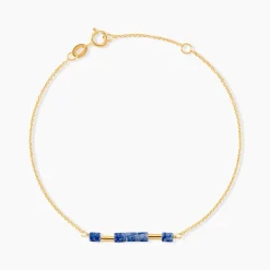Bracelet Erdmann Or Jaune Aventurine