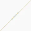 Bracelet Erdmann Or Jaune Aventurine