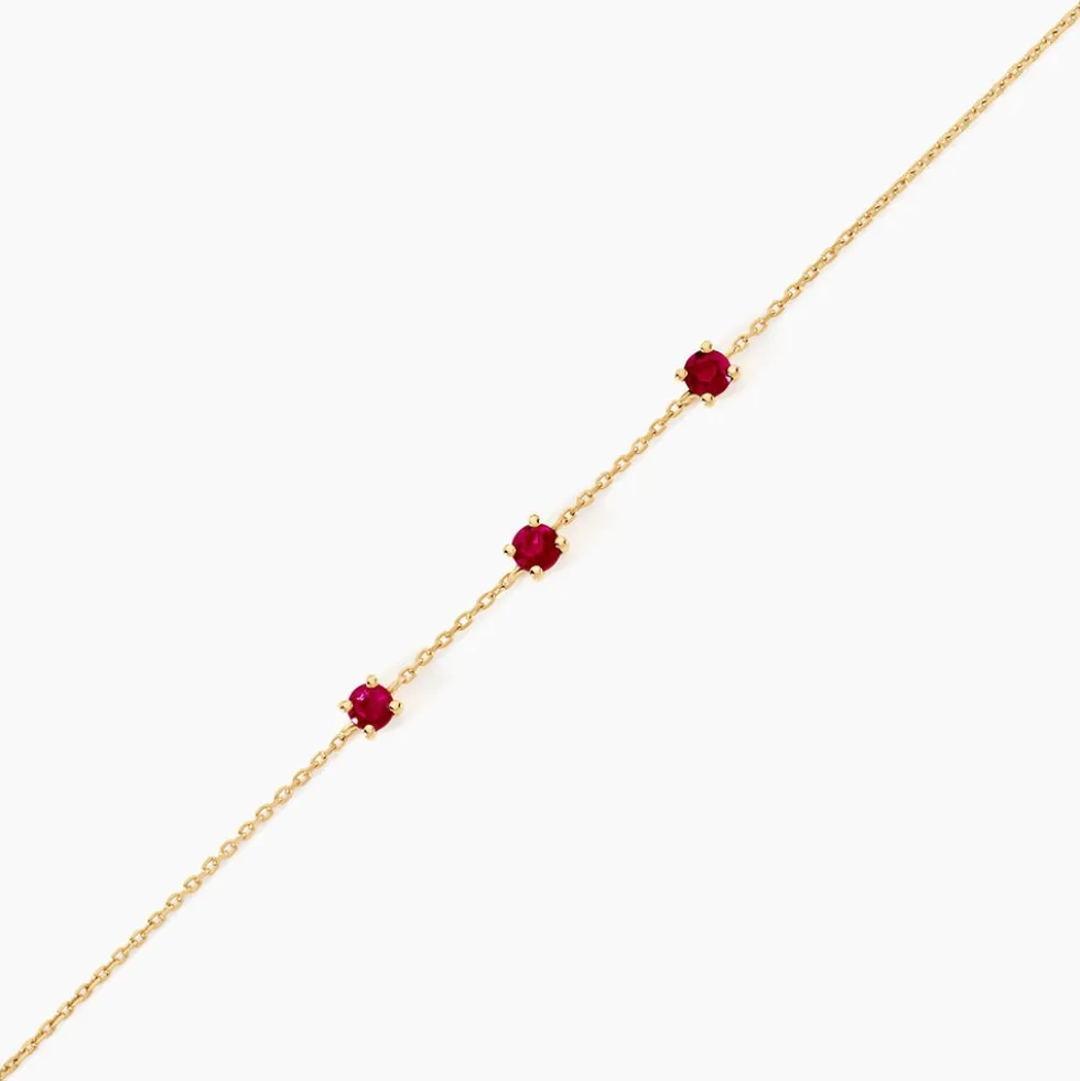 Bracelet Esmerald Rendez-Vous Or Jaune Rubis