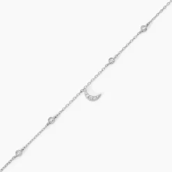 Bracelet Estrella Argent Blanc Oxyde De Zirconium