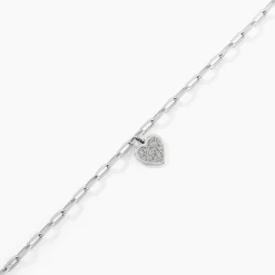 Bracelet Etincelante Argent Blanc