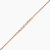 Bracelet Eugenie Argent Rose Oxyde De Zirconium