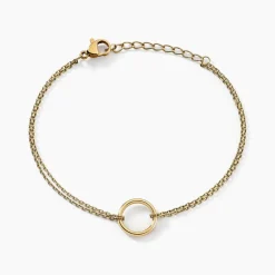 Bracelet Eva Acier Jaune