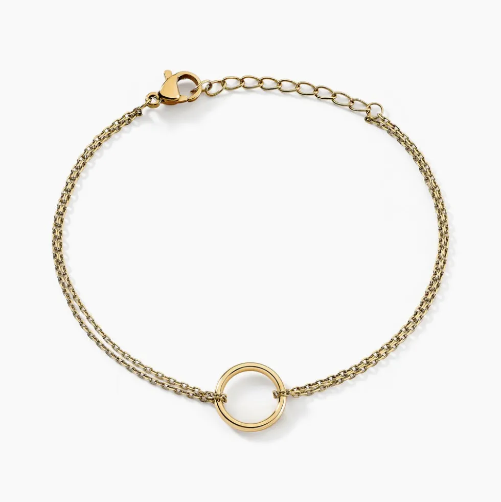 Bracelet Eva Acier Jaune