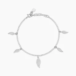 Bracelet Fabia Argent Blanc