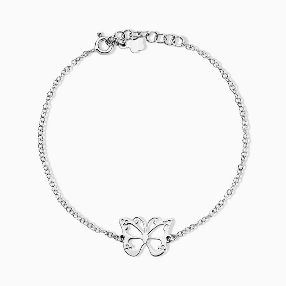 Bracelet Farfalla Argent Blanc