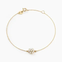 Bracelet Flurry Or Jaune Oxyde De Zirconium