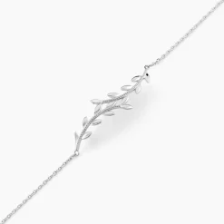 Bracelet Folia Argent Blanc