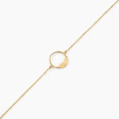 Bracelet Foliel Or Jaune