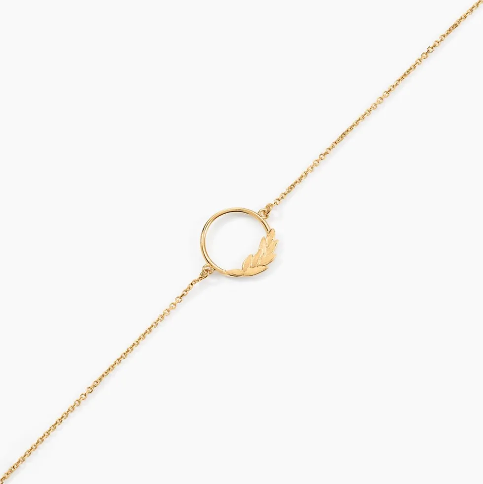 Bracelet Foliel Or Jaune