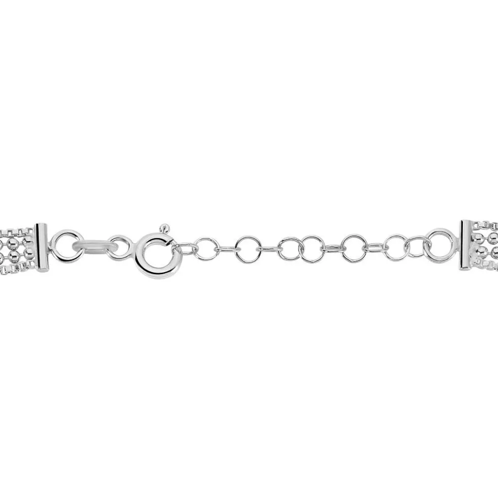 Bracelet Freja Argent Blanc