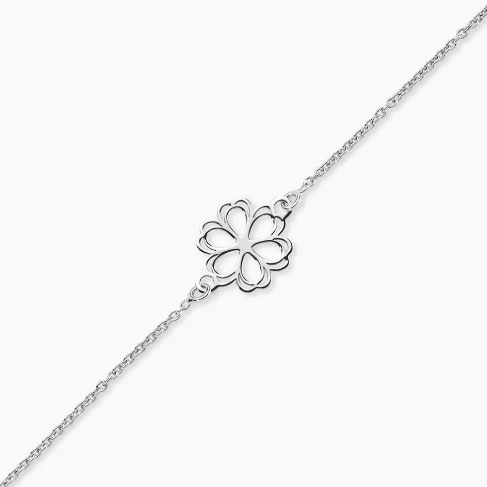 Bracelet Gaenor Argent Blanc
