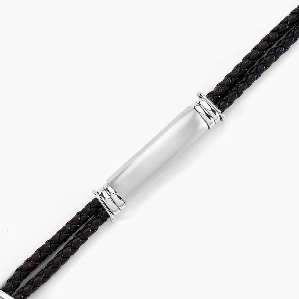 Bracelet Gaetan Acier Blanc