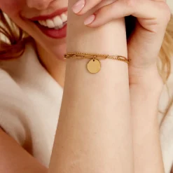 Bracelet Gili Acier Jaune