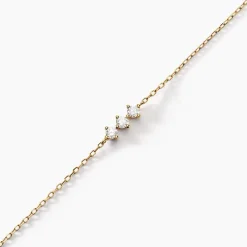 Bracelet Graziano Or Jaune Diamant Synthétique