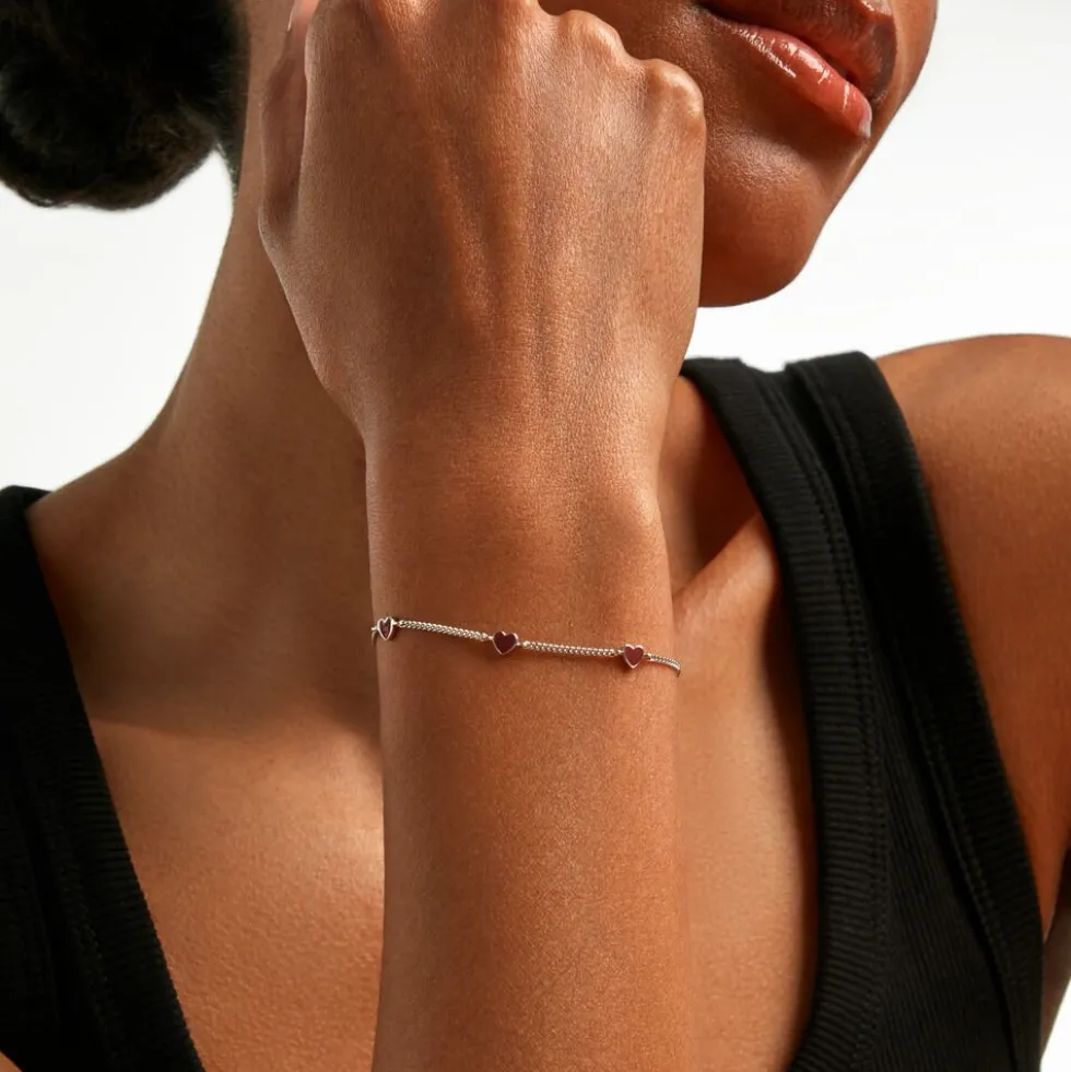 Bracelet Griotte Argent Blanc