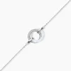 Bracelet Grizzel Argent Blanc Oxyde De Zirconium