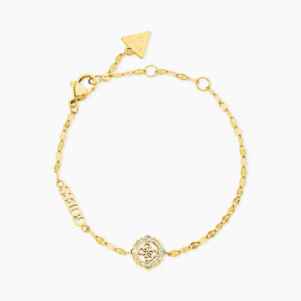 Bracelet Guess Petra Acier Jaune Oxyde De Zirconium