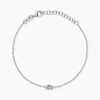 Bracelet Haria Argent Blanc Oxyde De Zirconium