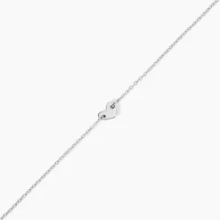 Bracelet Hearten Argent Blanc