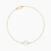 Bracelet Hege Or Jaune Nacre