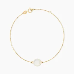 Bracelet Hege Or Jaune Nacre