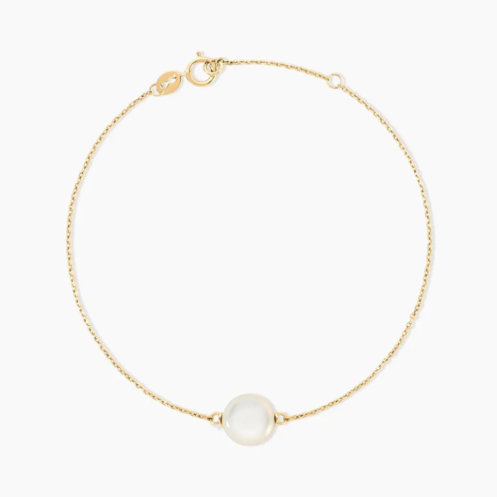 Bracelet Hege Or Jaune Nacre