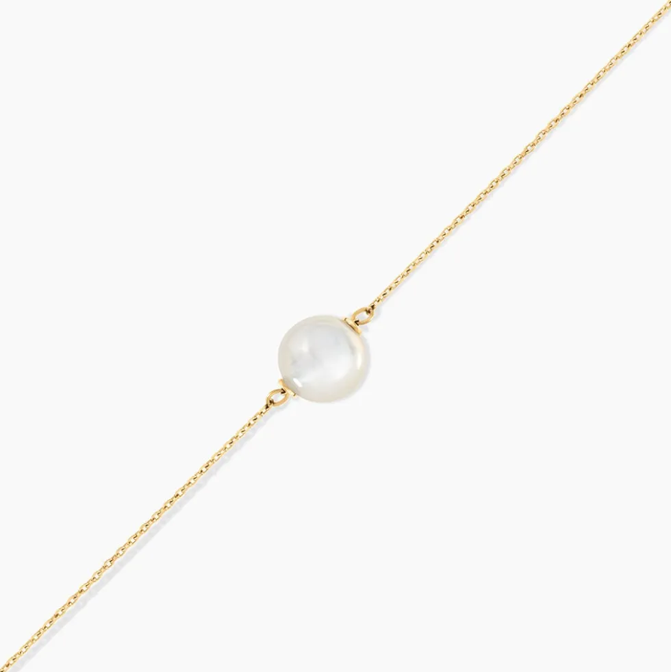 Bracelet Hege Or Jaune Nacre