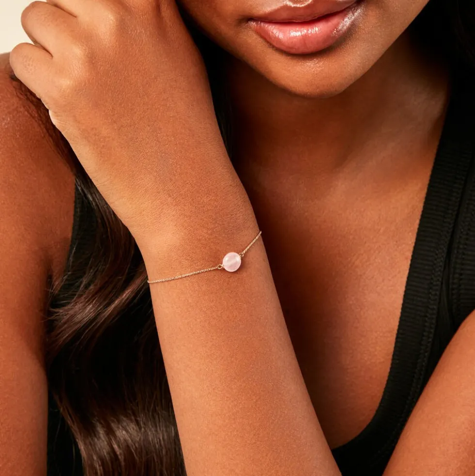 Bracelet Hege Or Jaune Quartz