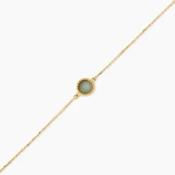 Bracelet Heida Or Jaune Amazonite