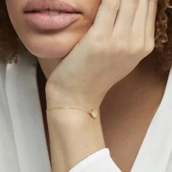 Bracelet Heida Or Jaune Amazonite