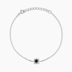 Bracelet Hesper Argent Blanc Oxyde De Zirconium