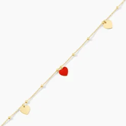 Bracelet Hinde Argent Jaune