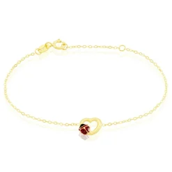 Bracelet Hydrangee Or Jaune