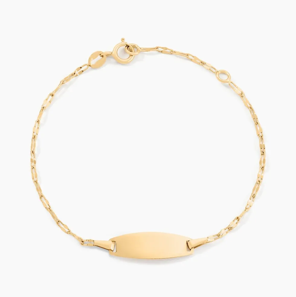 Bracelet Identité Esmaelle Or Jaune
