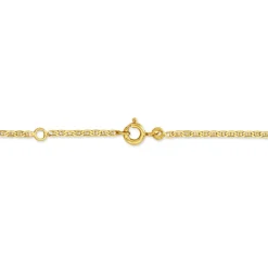 Bracelet Identité Estella Maille Cheval Or Jaune