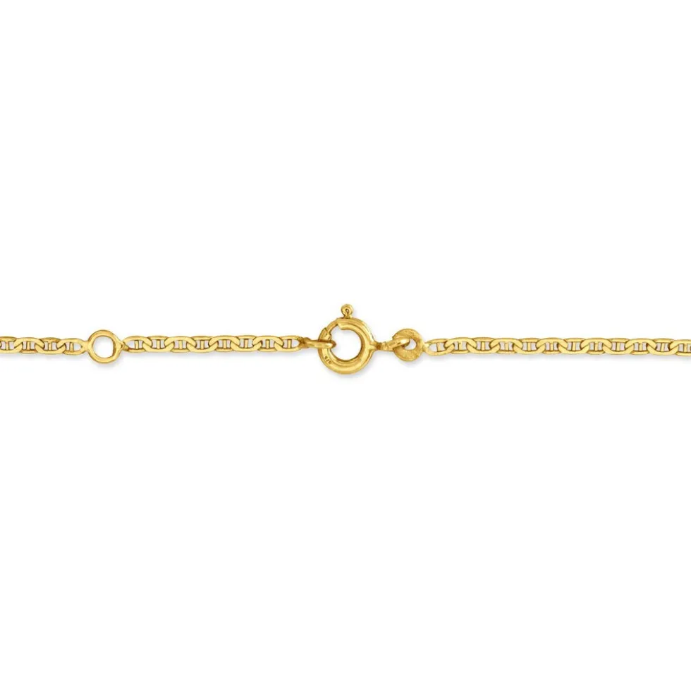 Bracelet Identité Estella Maille Cheval Or Jaune