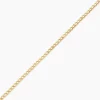 Bracelet Identité Etheline Maille Gourmette Or Jaune
