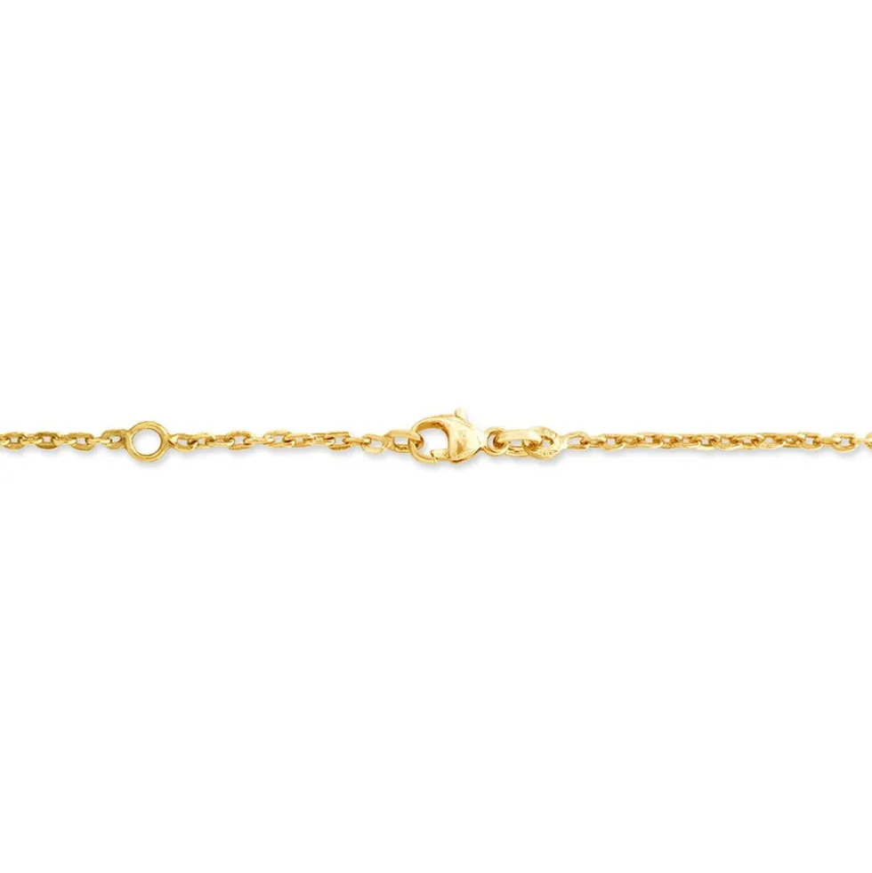 Bracelet Identité Gaspardine Maille Forçat Or Jaune