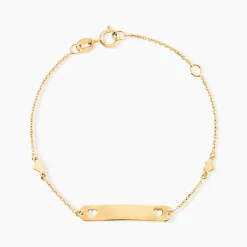 Bracelet Identité Mellie Or Jaune