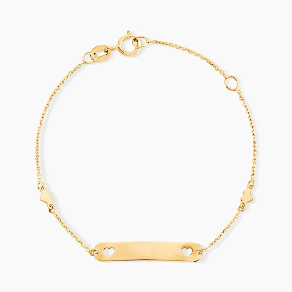 Bracelet Identité Mellie Or Jaune