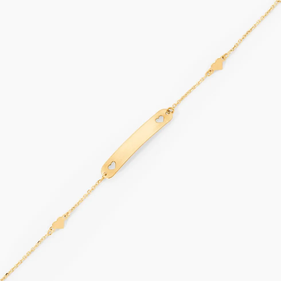Bracelet Identité Mellie Or Jaune