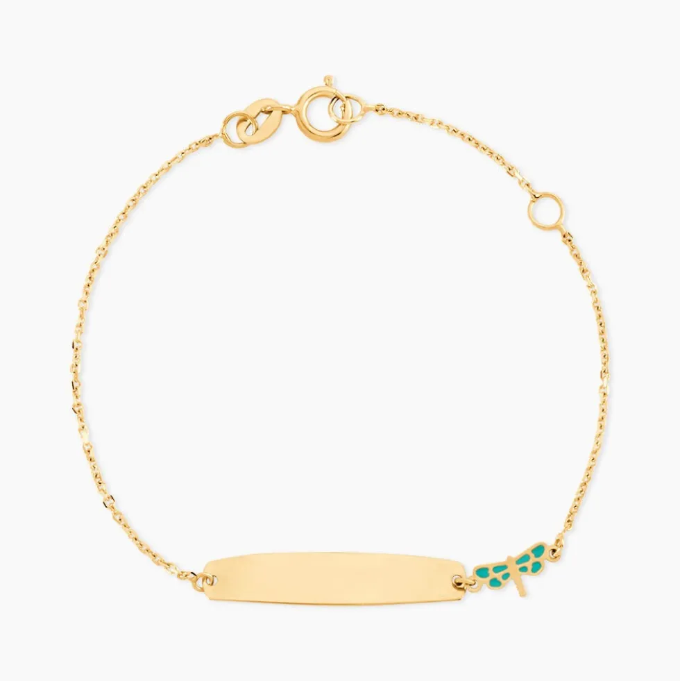 Bracelet Identité Mellie Or Jaune
