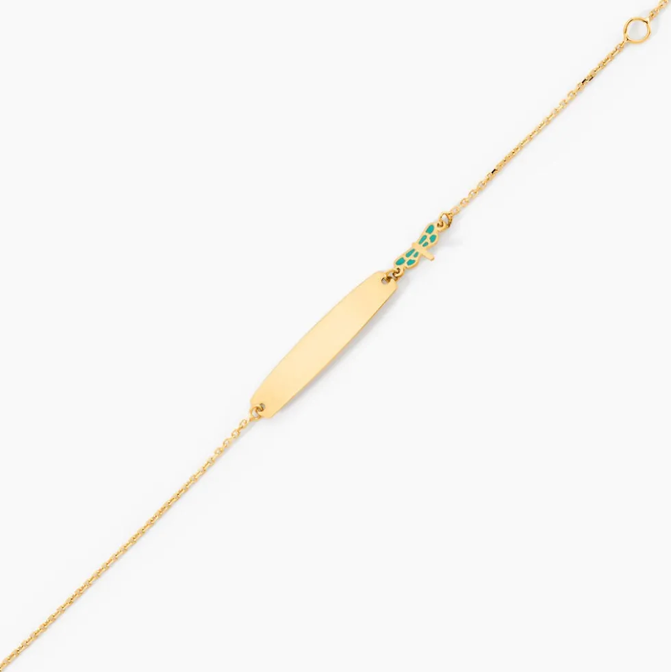 Bracelet Identité Mellie Or Jaune