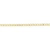 Bracelet Iris Or Jaune Maille Gourmette