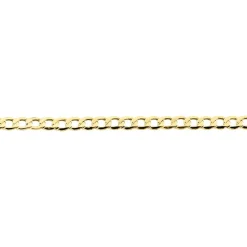 Bracelet Iris Or Jaune Maille Gourmette